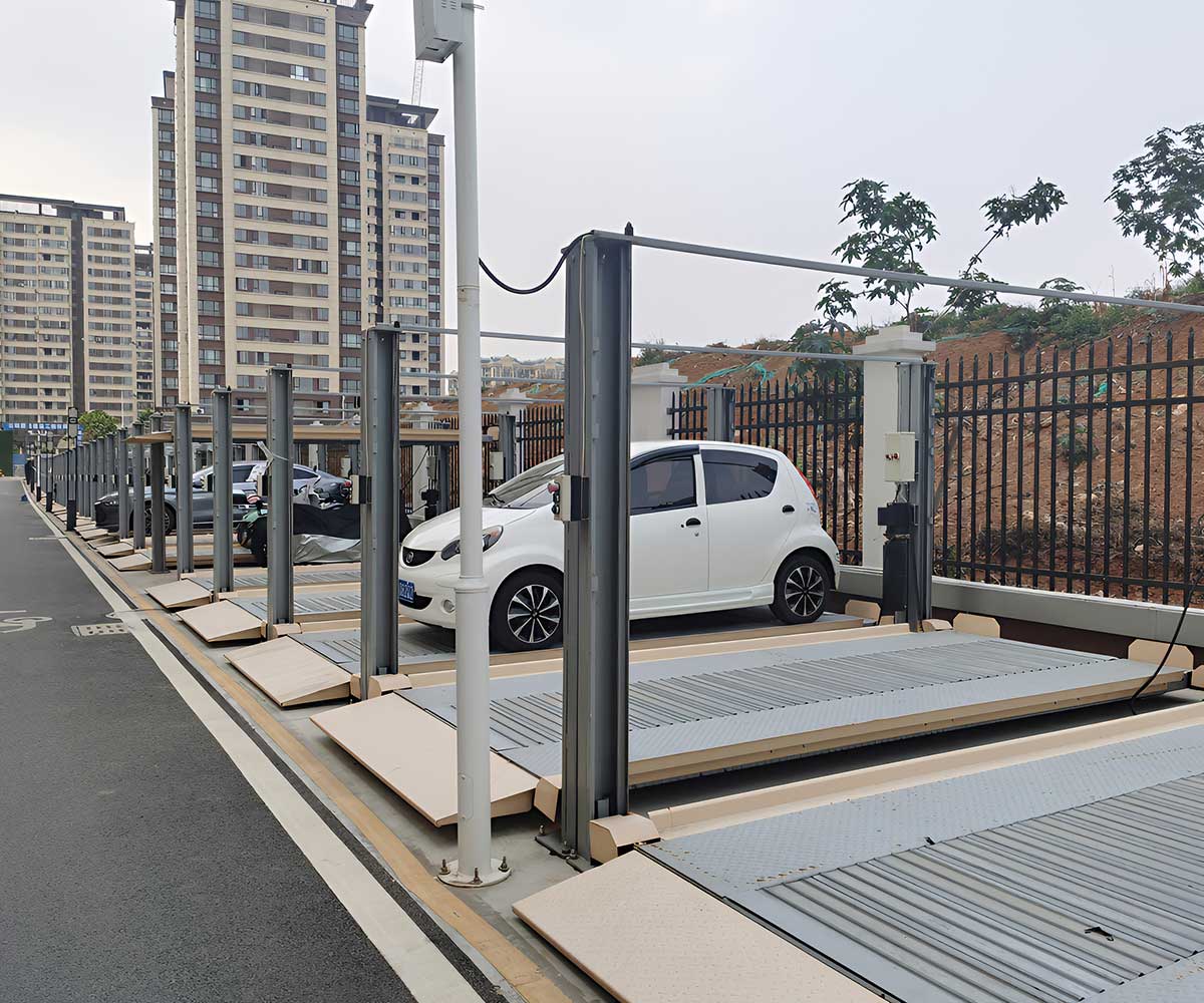 4柱简易升降立体停车位提升运行效率的探讨